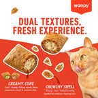 WANPY Crunchy Pocket Catnip & Chicken Recipe