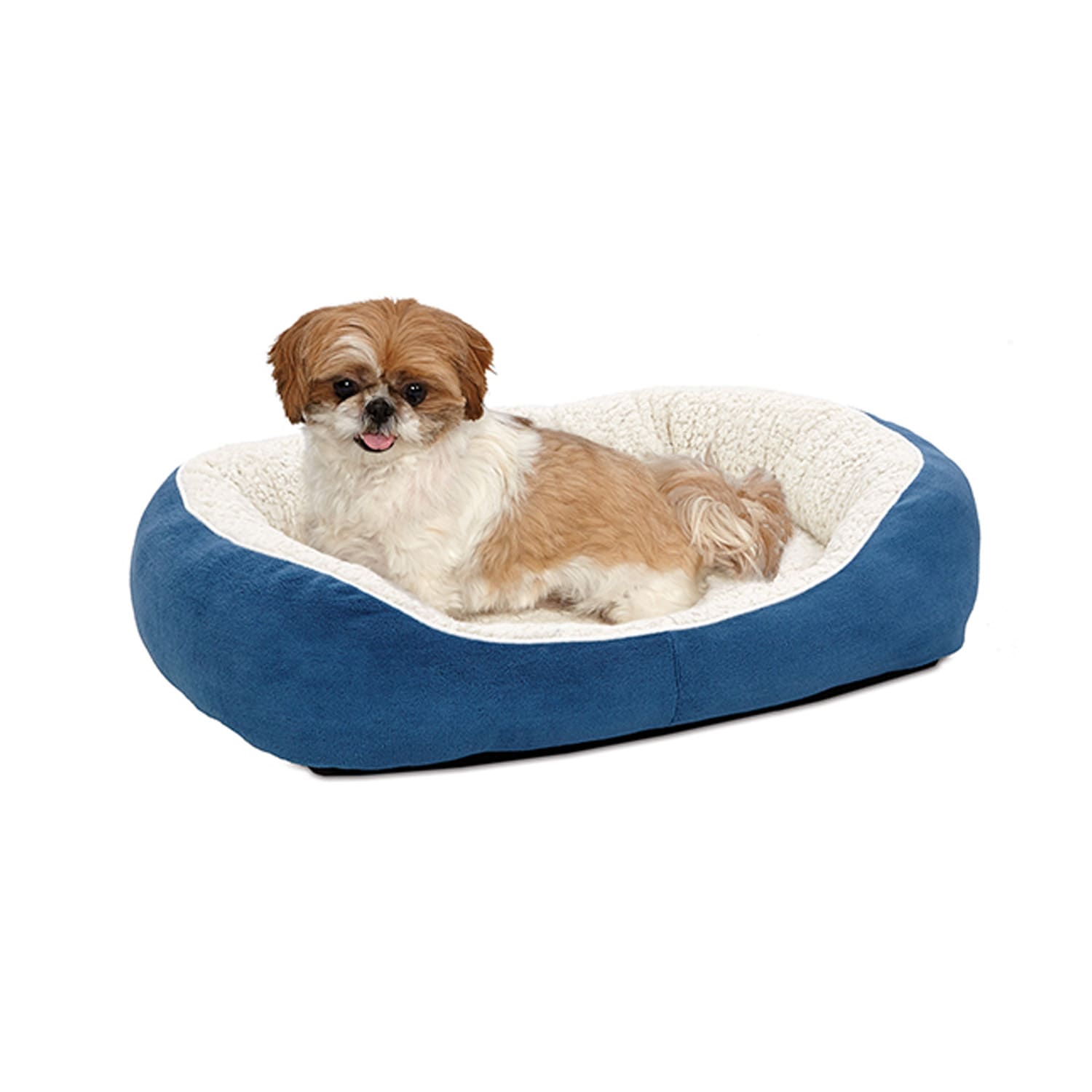 QuietTime Boutique Cuddle Bed – Medium — blue
