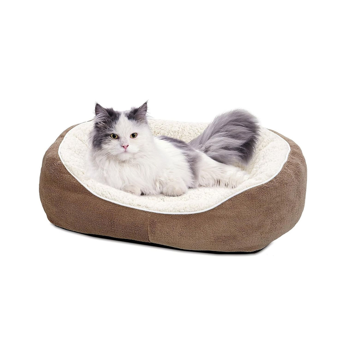 QuietTime Boutique Cuddle Bed – Medium — tan
