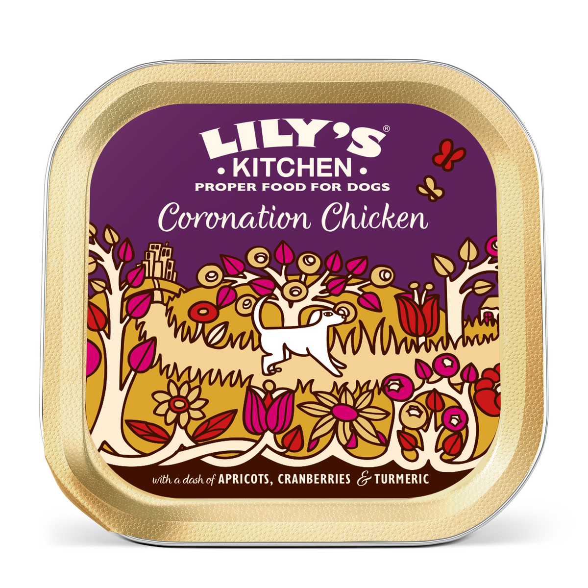 Lily's Kitchen Coronation Chicken Wet Dog Food 150G Pack of 10 – product pack