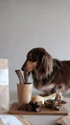 Boneve Air-Dried Free-Range Grass-Fed Venison Ribs Dog Treat - 200G
