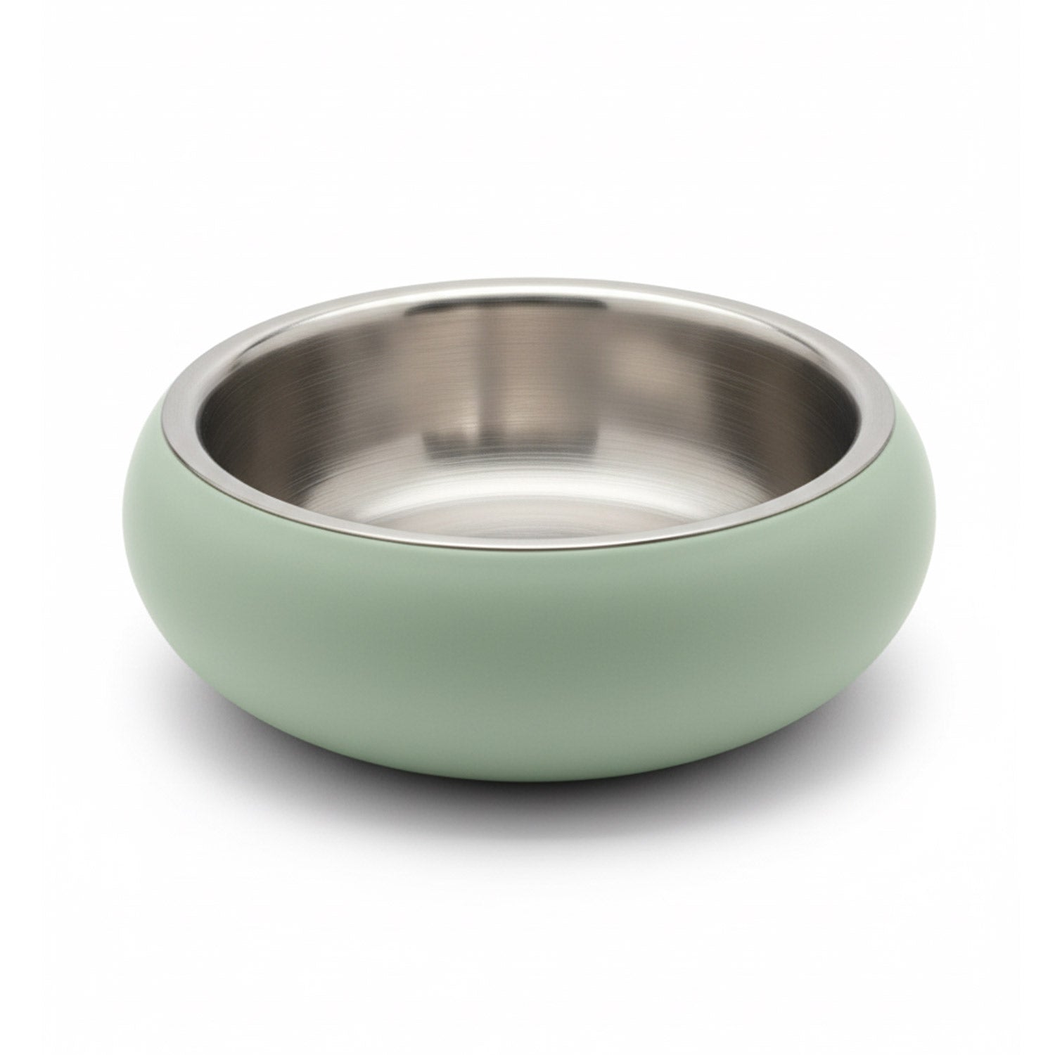 Double Wall Bowl Belly with Non-Slip Base — jungle-green / 800 ml