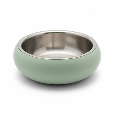 Double Wall Bowl Belly with Non-Slip Base — jungle-green / 800 ml