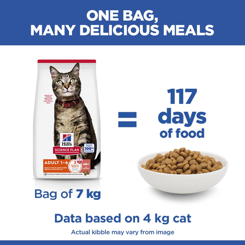 Hill’s Science Plan Adult Cat Food With Salmon (3kg)
