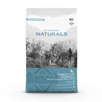 Diamond Naturals Finicky Cat Formula  Rich in Chicken Meal & Rice 1kg