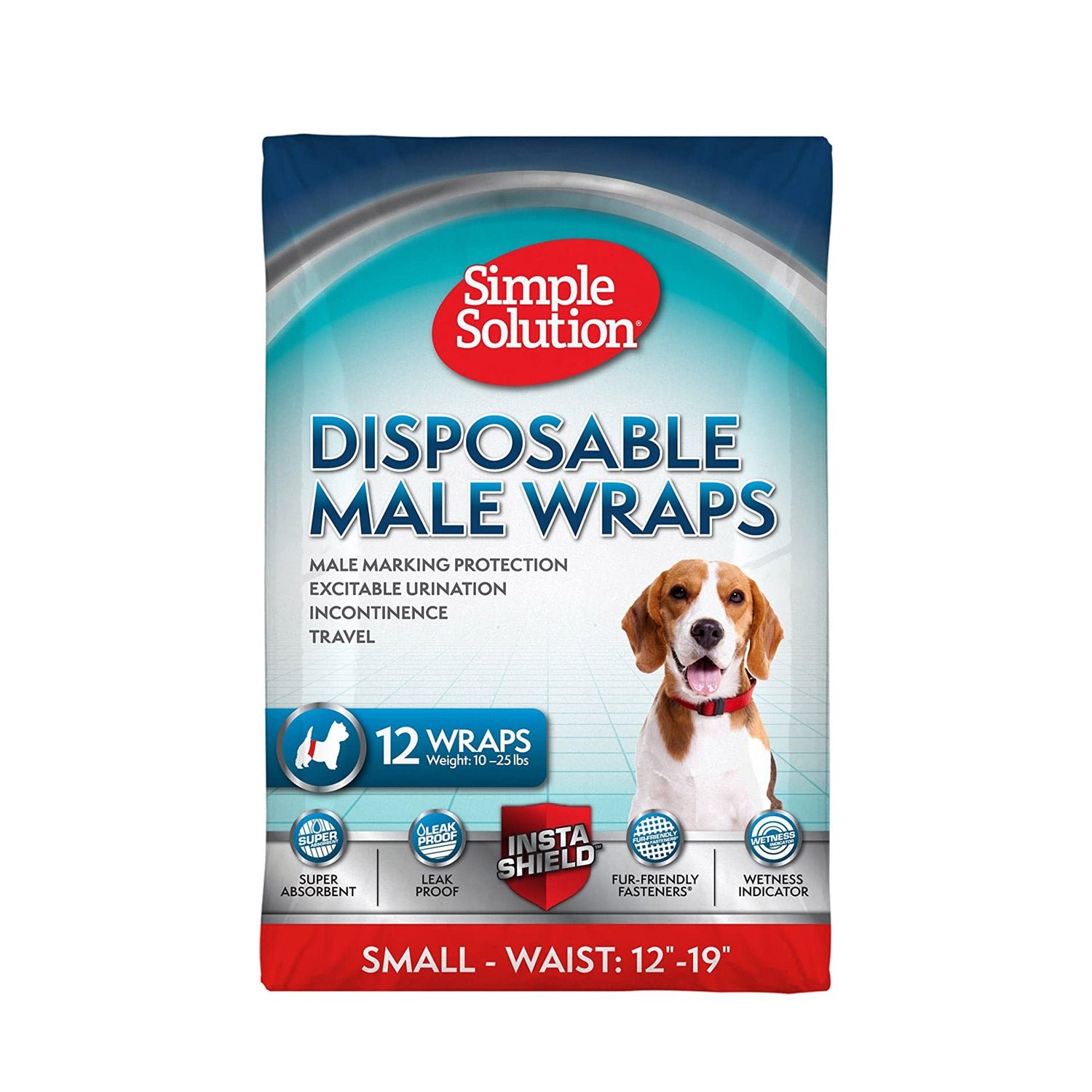 Simple Solution Disposable Male Dog Wraps