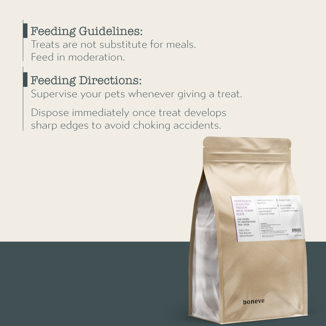 Boneve Air-Dried Free-Range Grass-Fed Goat Liver Slice Dog Treat - 120G