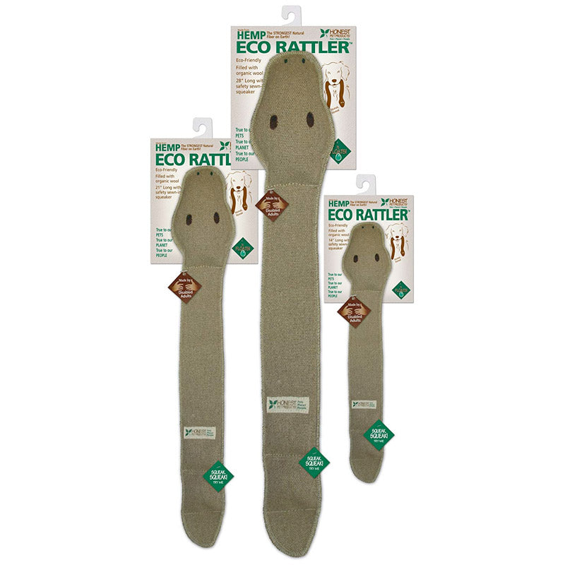 Honest Pets Eco Rattler – Squeaker
