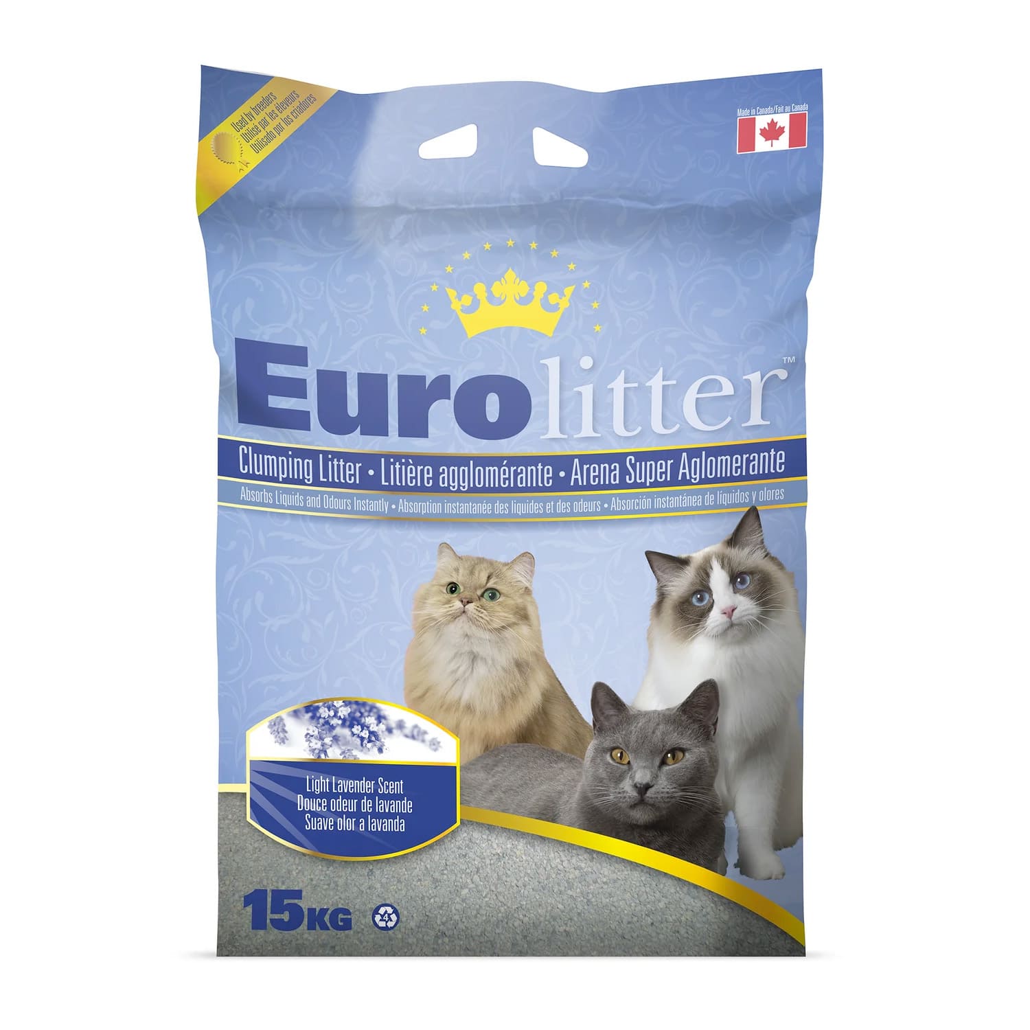 Eurolitter Premium Cat Litter – Lavender