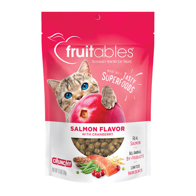 Fruitables Salmon Flavor with Cranberry Cat Treats 70 g