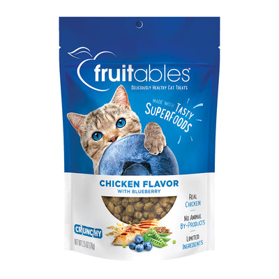 Fruitables Chicken Flavor with Blueberry Cat Treats 70 g