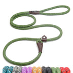Fida Durable Slip Lead Dog Leash / Training Leash(6ft length, 1/2Inch thick Rope)