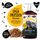 Bugalugs Flaxseed Oil for Dogs & Cats - 500ML