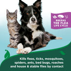 Vet’s Best Flea and Tick Cat Easy Spray – Cotton Spice Scent, 14 oz.