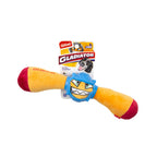 Gigwi Gladiator Squeaker Inside Plush Tpr Dog Toy Medium