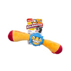 Gigwi Gladiator Squeaker Inside Plush Tpr Dog Toy Medium
