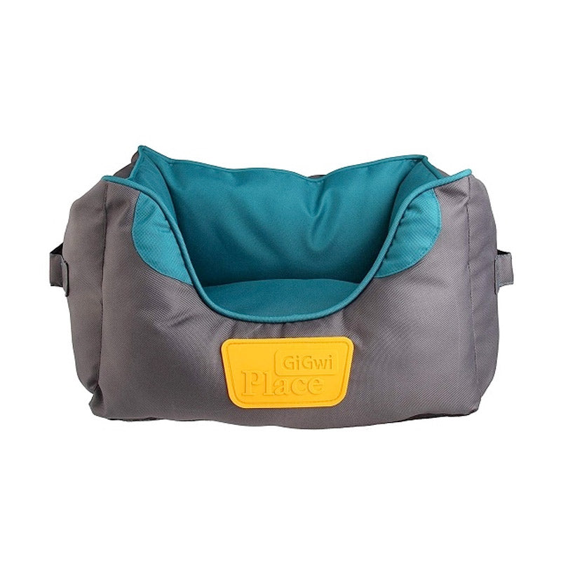 Gigwi Place Soft Bed Canvas TPR (Green & Gray)