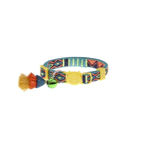 Bohemian Cat Collar – Yellow