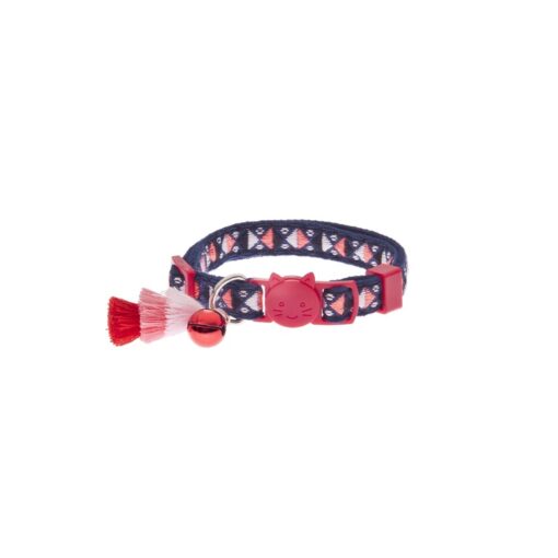 Bohemian Cat Collar – Red