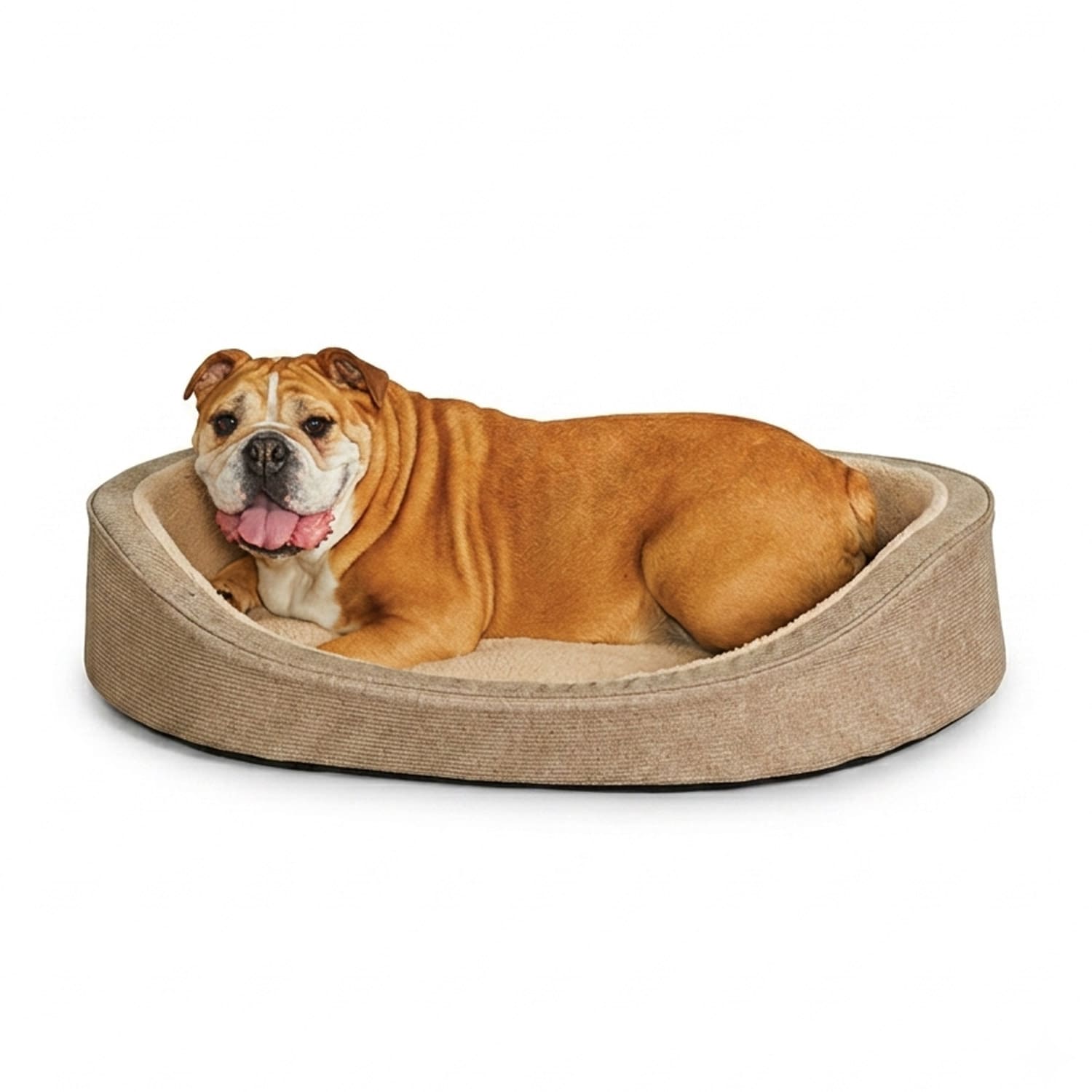 QuietTime Deluxe Hudson Bed — tan / medium