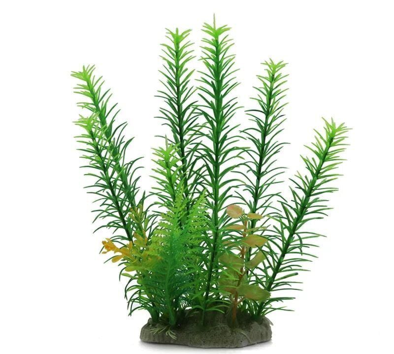 Aquarium Plastic  Plant - M657 -W9*H26 Cm