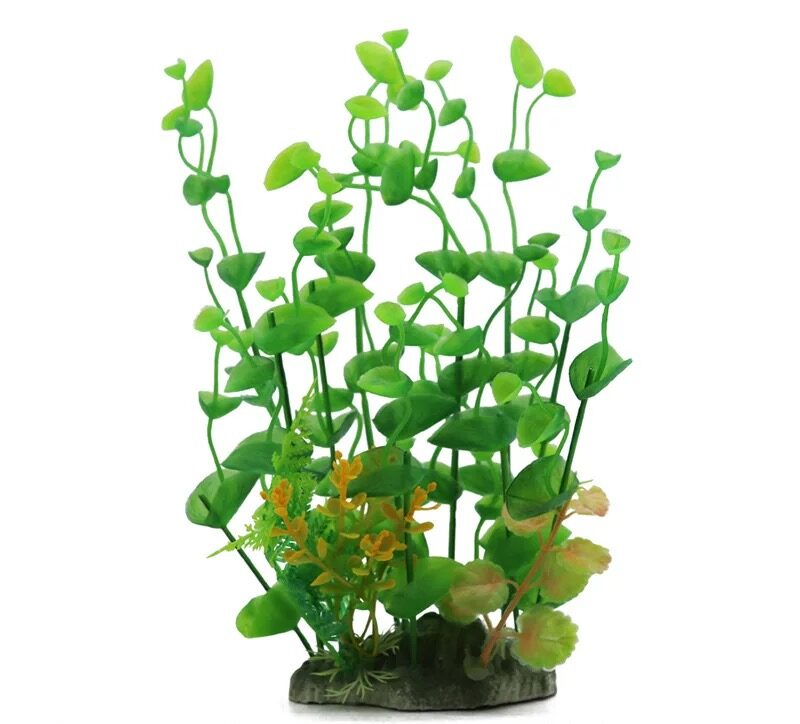 Aquarium Plastic  Plant - M659 -W9*H26 Cm