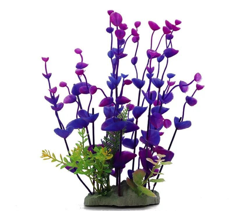 Aquarium Plastic  Plant - M660 -W9*H26 Cm