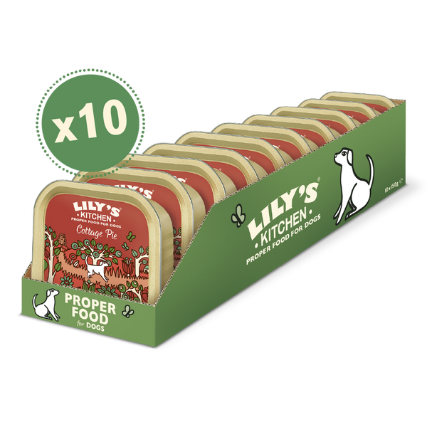 Lily's Kitchen Dog Cottage Pie Wet Dog Food 150G Pack of 10