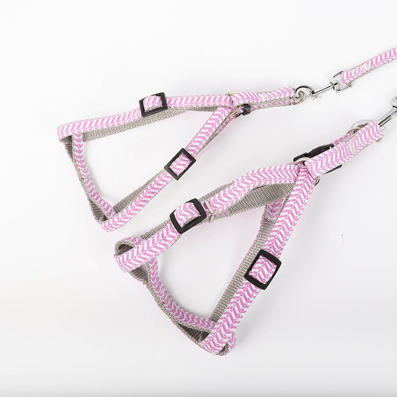 For Pet Dog Lead Chain With Harness - 1.5*120Cm (Mixed Colors)