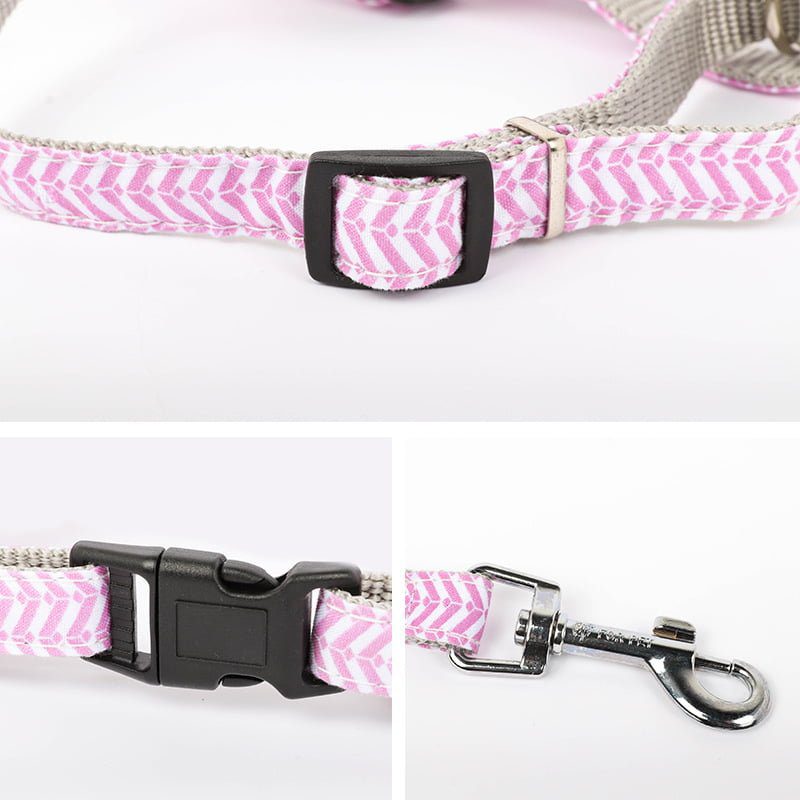 For Pet Dog Lead Chain With Harness - 1.5*120Cm (Mixed Colors)