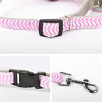 For Pet Dog Lead Chain With Harness - 1.5*120Cm (Mixed Colors)