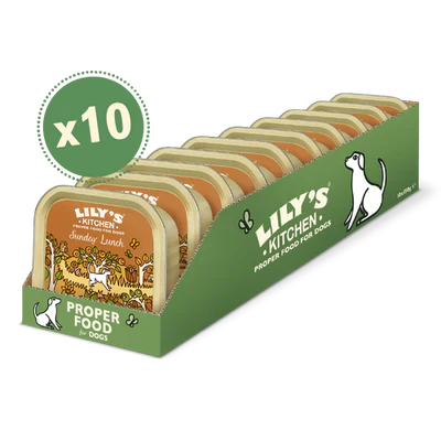 Lily's Kitchen Sunday Lunch Wet Dog Food Pack of 10