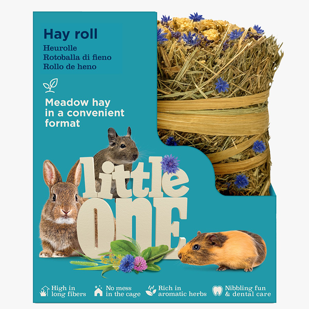 Little One Hay Roll with Aromatic Cornflower 100g
