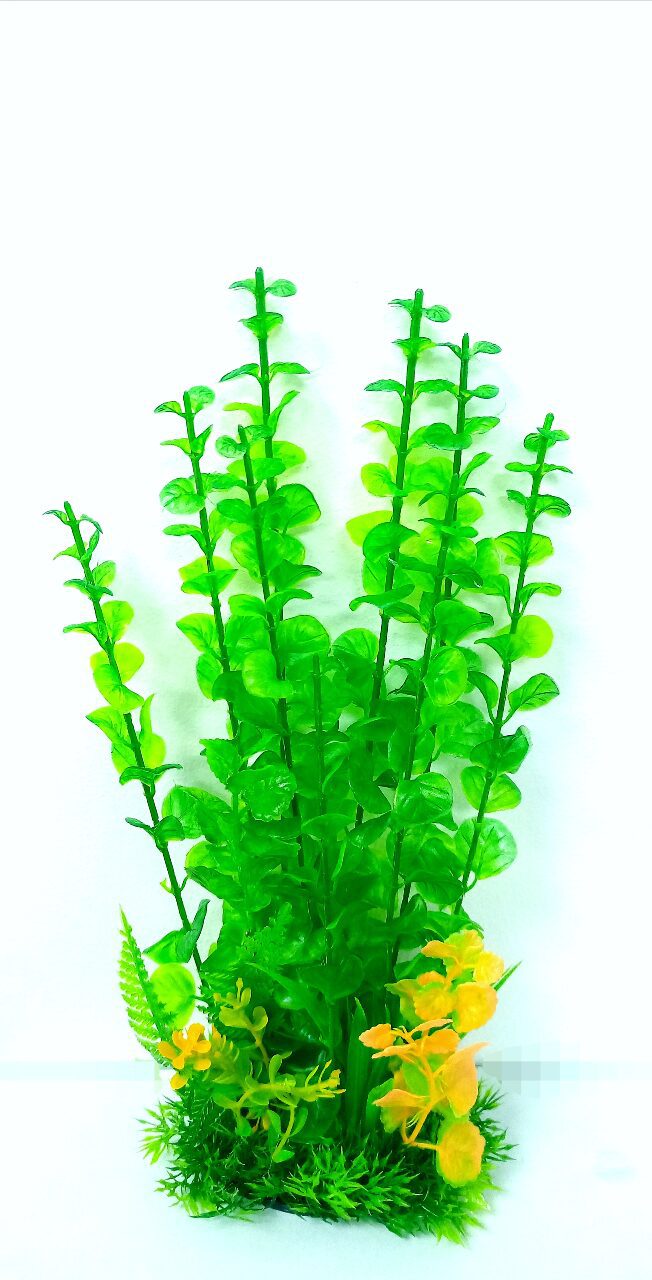 Aquarium Plastic  Plant - M952-W9*H30 Cm