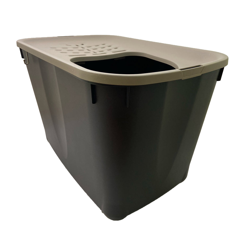 MICIA litter box for cats, Hop-In type with top entry (58x38x40cm)