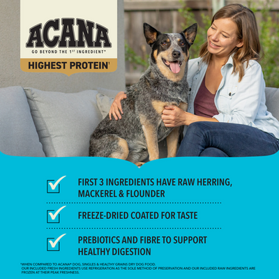 Acana Highest Protein Pacifica Recipe Dry Dog Food