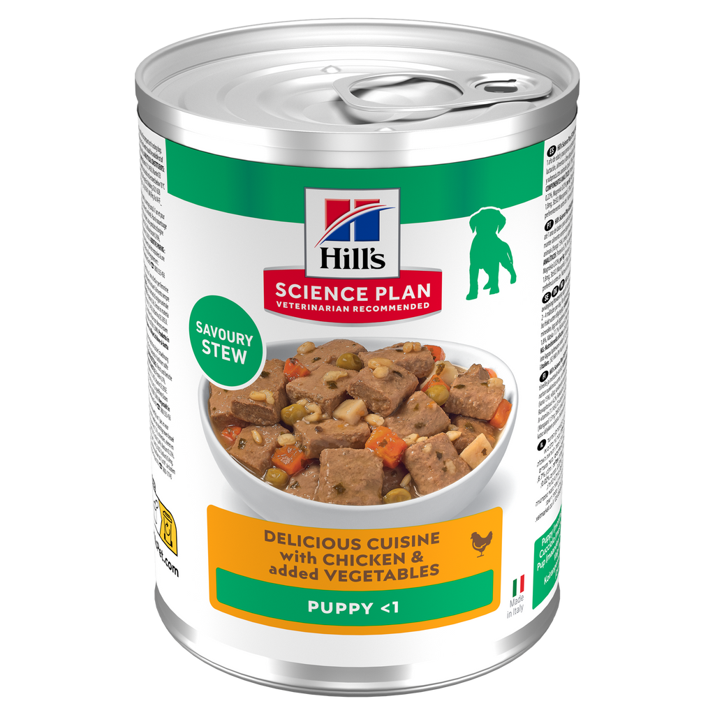 Hill’s Science Plan Puppy Stew with Chicken and added Vegetables (12x363g)