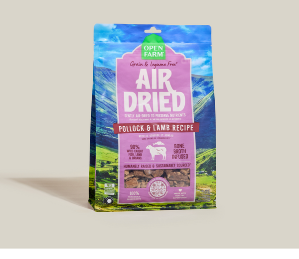 Open Farm Air Dried Alaskan Pollock & Lamb Recipe Dry Dog Food