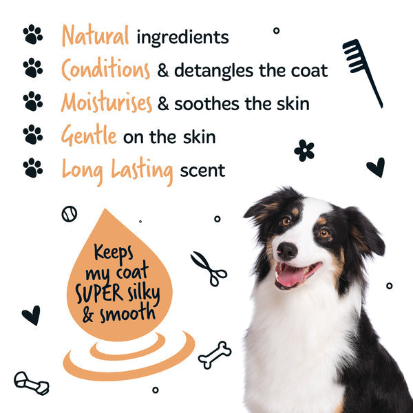 Bugalugs Oatmeal with Coconut & Lime Dog Conditioner - 500ML