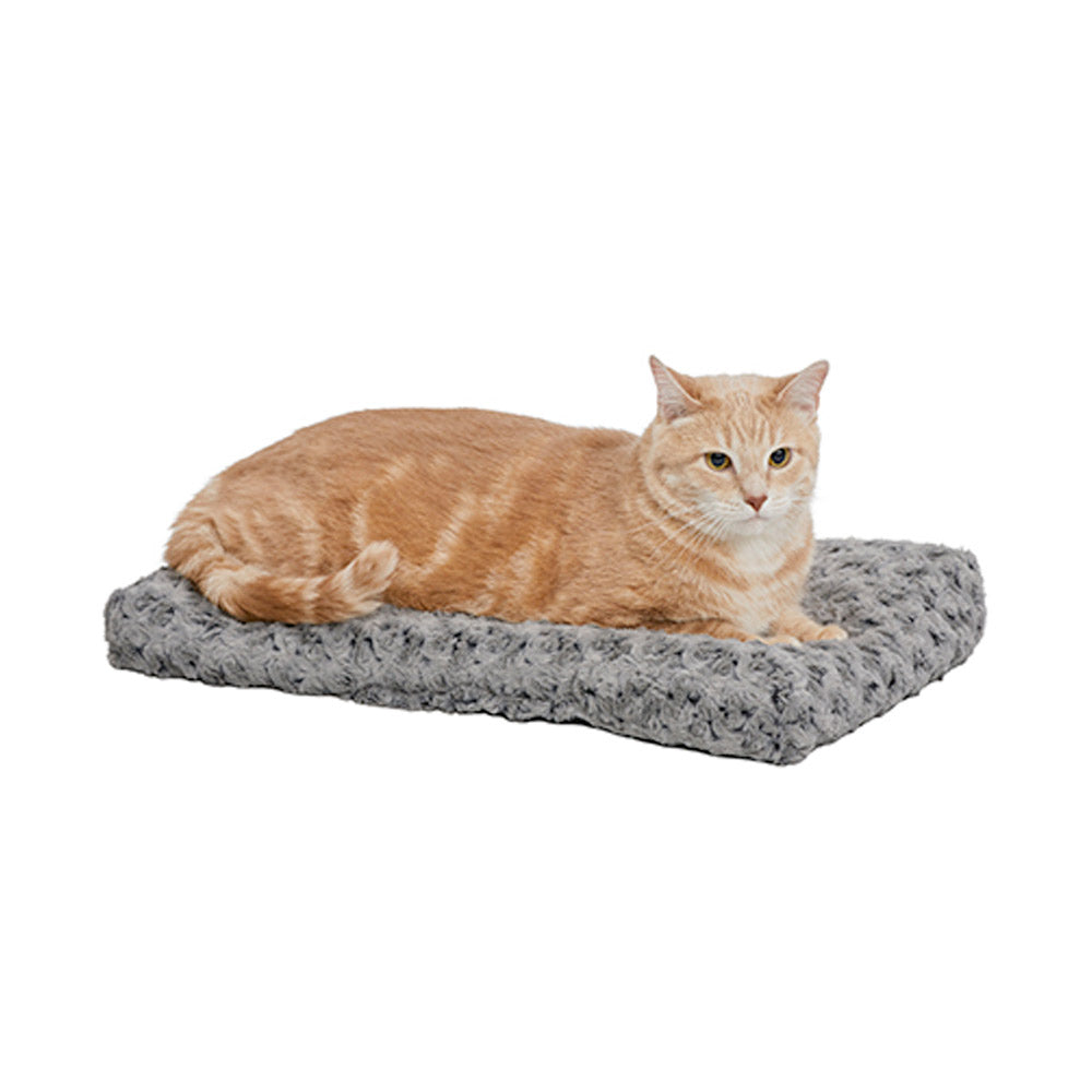 QuietTime Deluxe Ombré Swirl Pet Bed – Grey