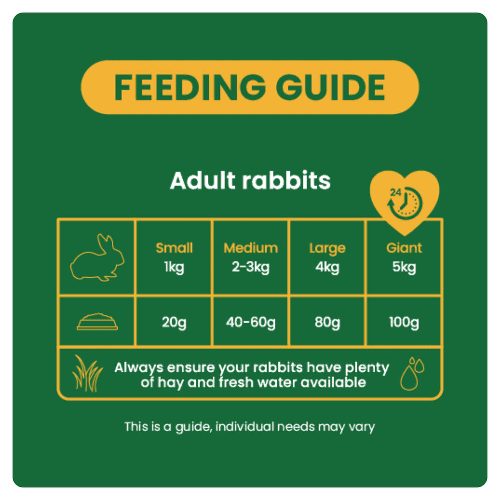 Burgess Excel Nuggets with Oregano for Adult Rabbit - 1.5KG