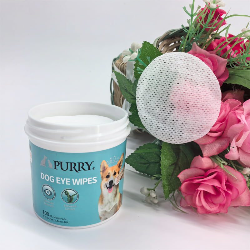 Purry Eye Wipes for Dogs-100ct