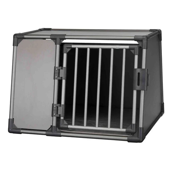 Trixie Aluminium Transport Box for Dogs - GRAPHITE/92X64X78CM