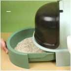 Pakeway Star Tunnel Cat Litter Box-53x60x43 Cm (Mixed Colors)
