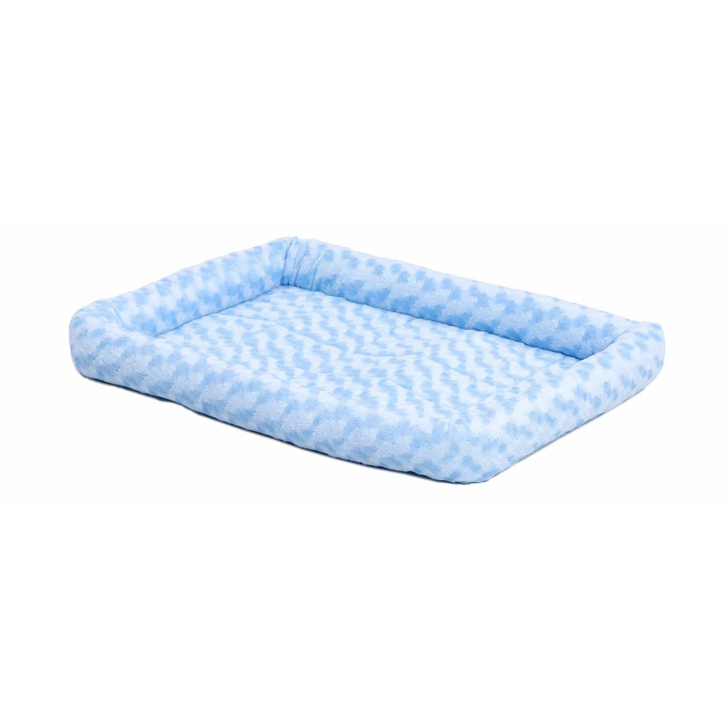 QuietTime Deluxe Powder Blue Bolster Bed – 30Inch