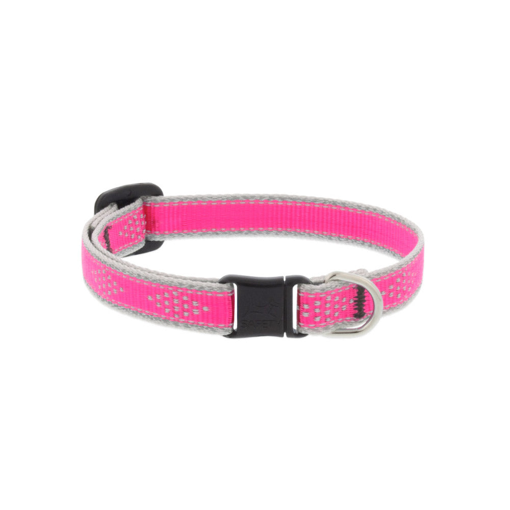 Reflective Safety Cat Collar – Pink Diamond