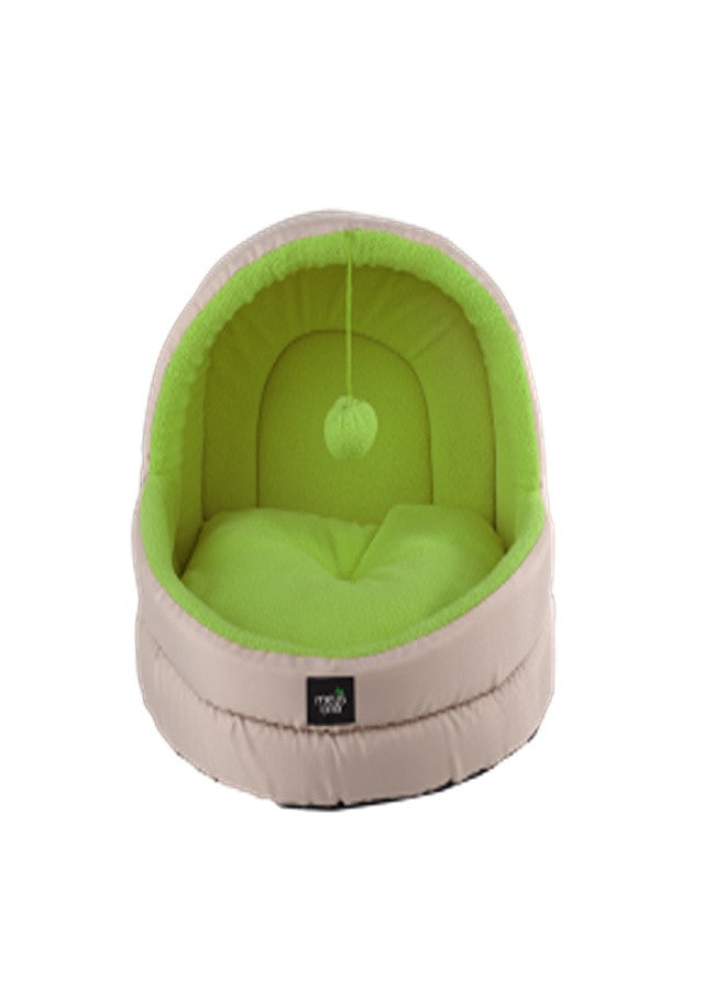 Hideaway Cat Cave - Meadow Green