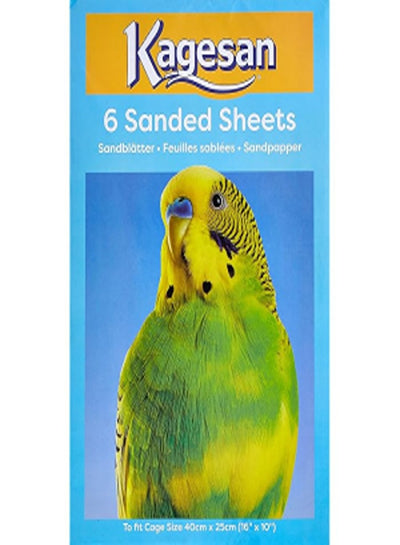 Armitage Kagesan Sand Sheet – Blue, 40 x 25 cm – Bird Cage Liners & Bedding