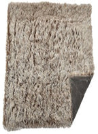 Plaid Furry Throw