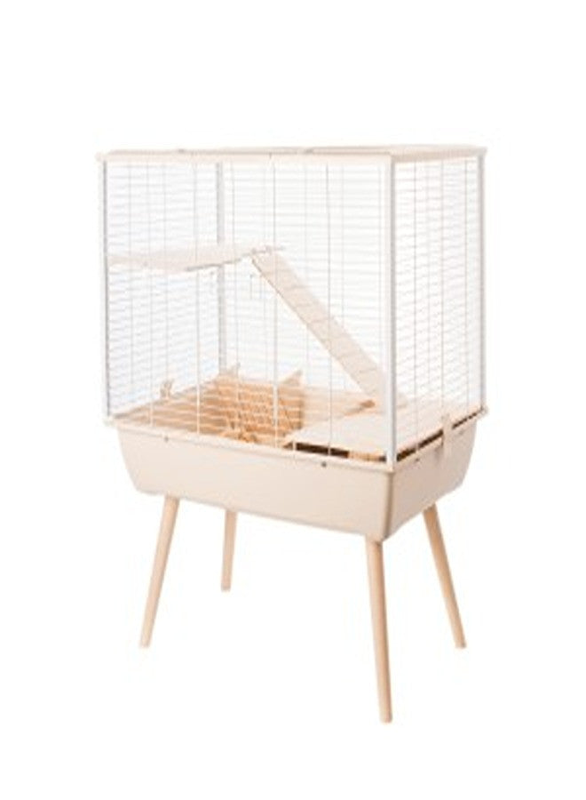 Neo Muki Large Rodent Cage - Beige